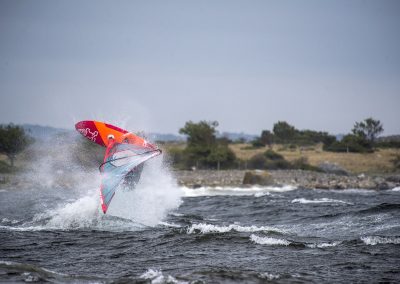 Windsurfers. Hasseltangen, Arendal. Norway.