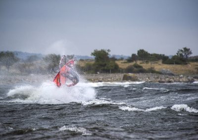 Windsurf cranking. Hasseltangen, Arendal.